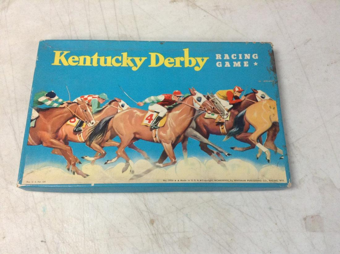 Kentucky Derby Racing Game, 1938 (1 of 1)