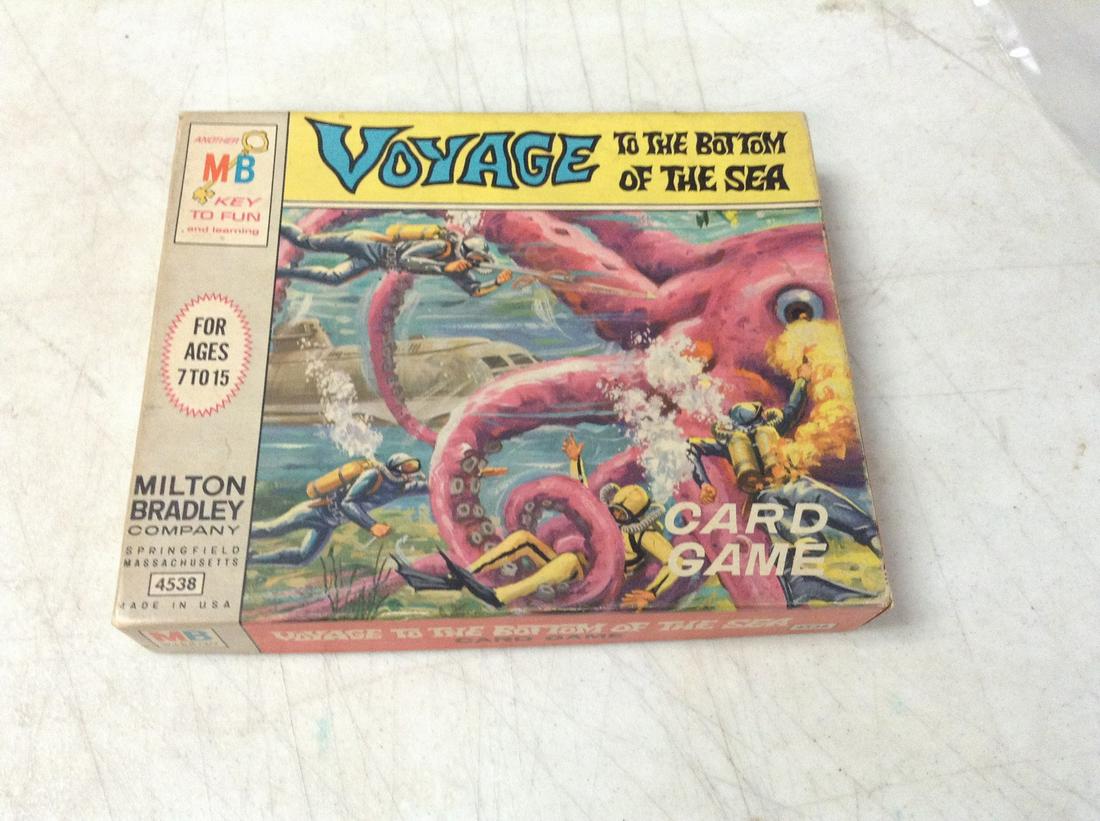 Voyage to the Bottom of the Sea Card Game, 1964, MIB (1 of 1)