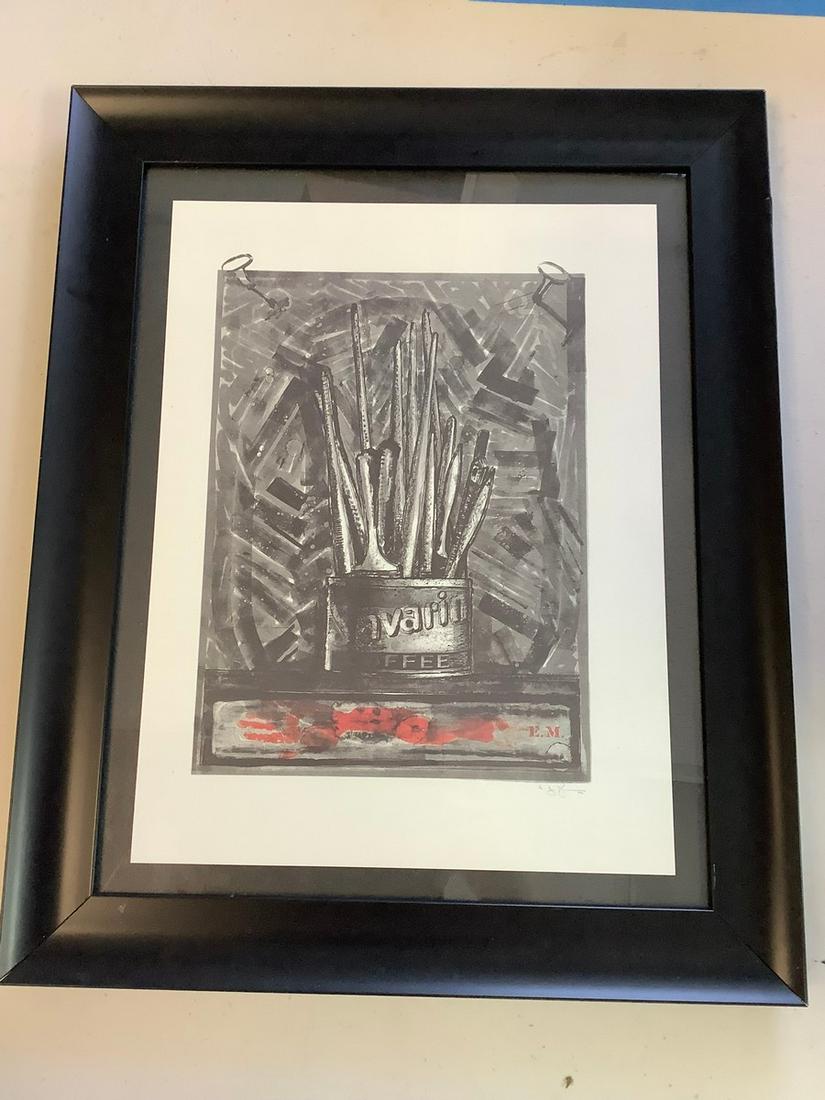 Jasper Johns Litho on Wove Paper (13"x17"): Jasper Johns Litho on Wove Paper (13"x17")