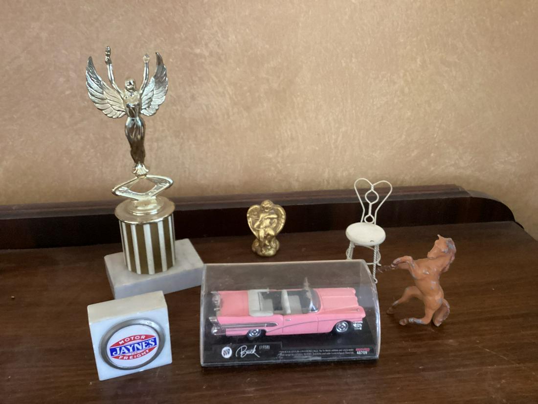 1970s Durham Metal Horse, 1958 Buick Model Car and more (1 of 1)