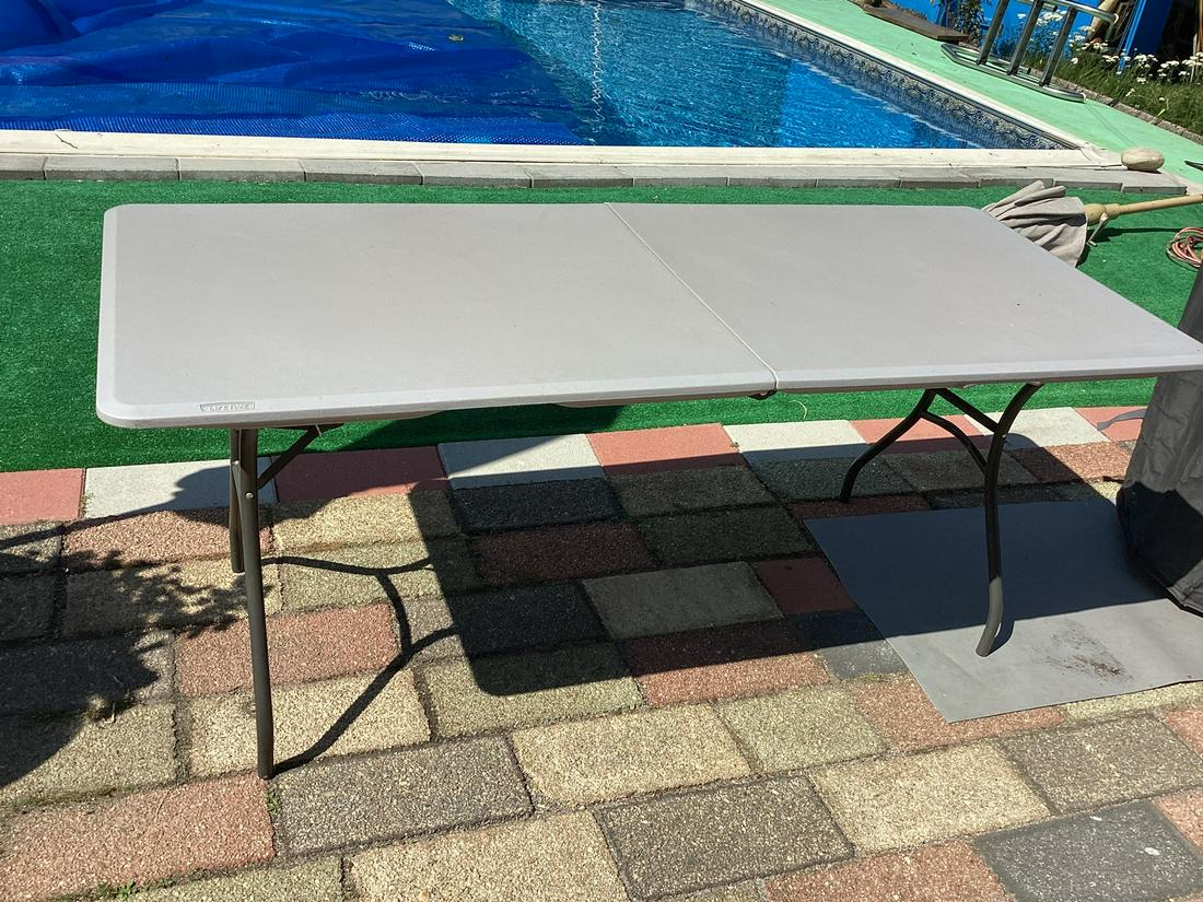 Lifetime Folding Table 72" (1 of 1)