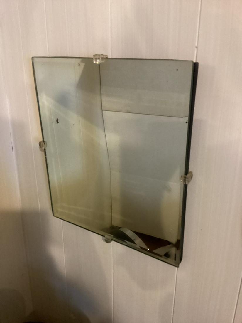 Antique Mirror 19"x17": Antique Mirror 19"x17"