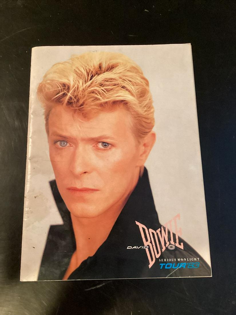 1983 David Bowie Tour Book: 1983 David Bowie Tour Book
