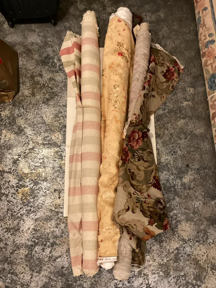 Three Rolls High End Decorator Upholstry Fabric (1 of 1)