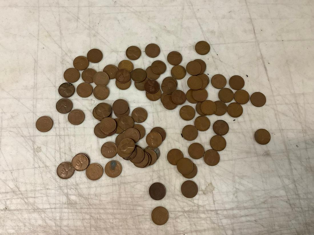 Large Lot of Wheat Pennies (1 of 1)