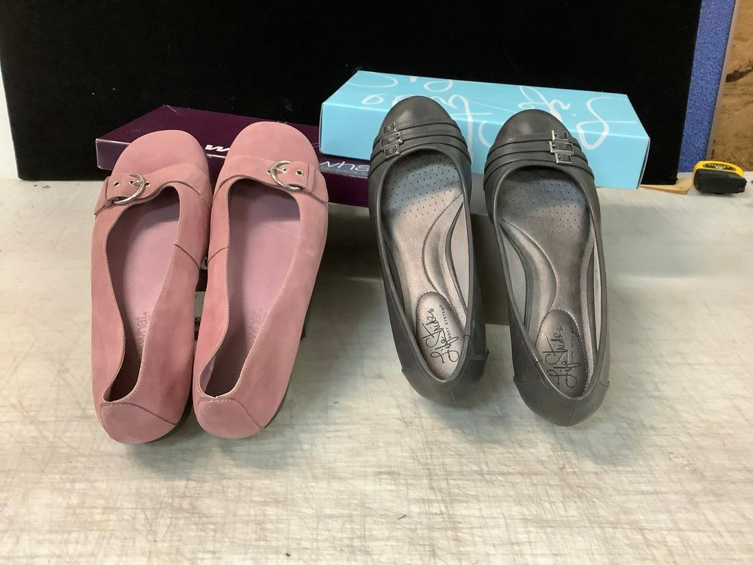 Aerosoles size 9 womens shoe, Lifestride size 9 womens shoe: Aerosoles size 9 womens shoe, Lifestride size 9 womens shoe