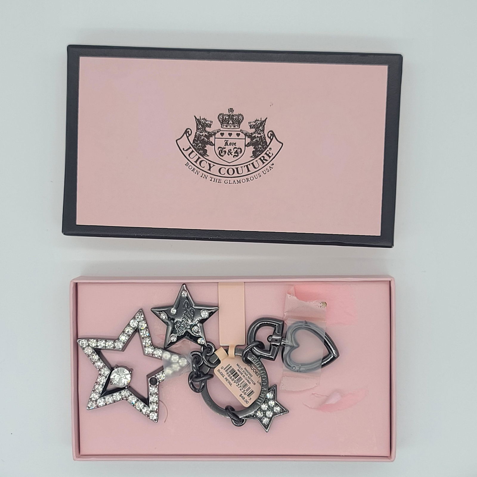 NIB Juicy Couture Keychain: NIB Juicy Couture Keychain
