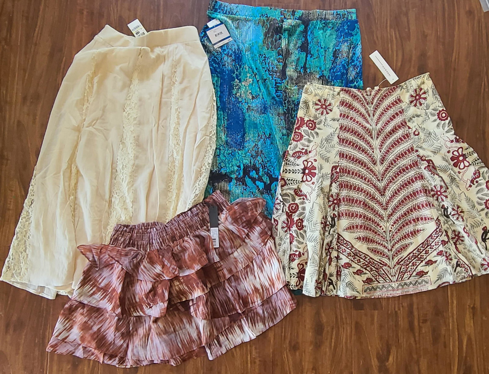 Summer Skirts M and 1 1x NWT: Summer Skirts M and 1 1x NWT