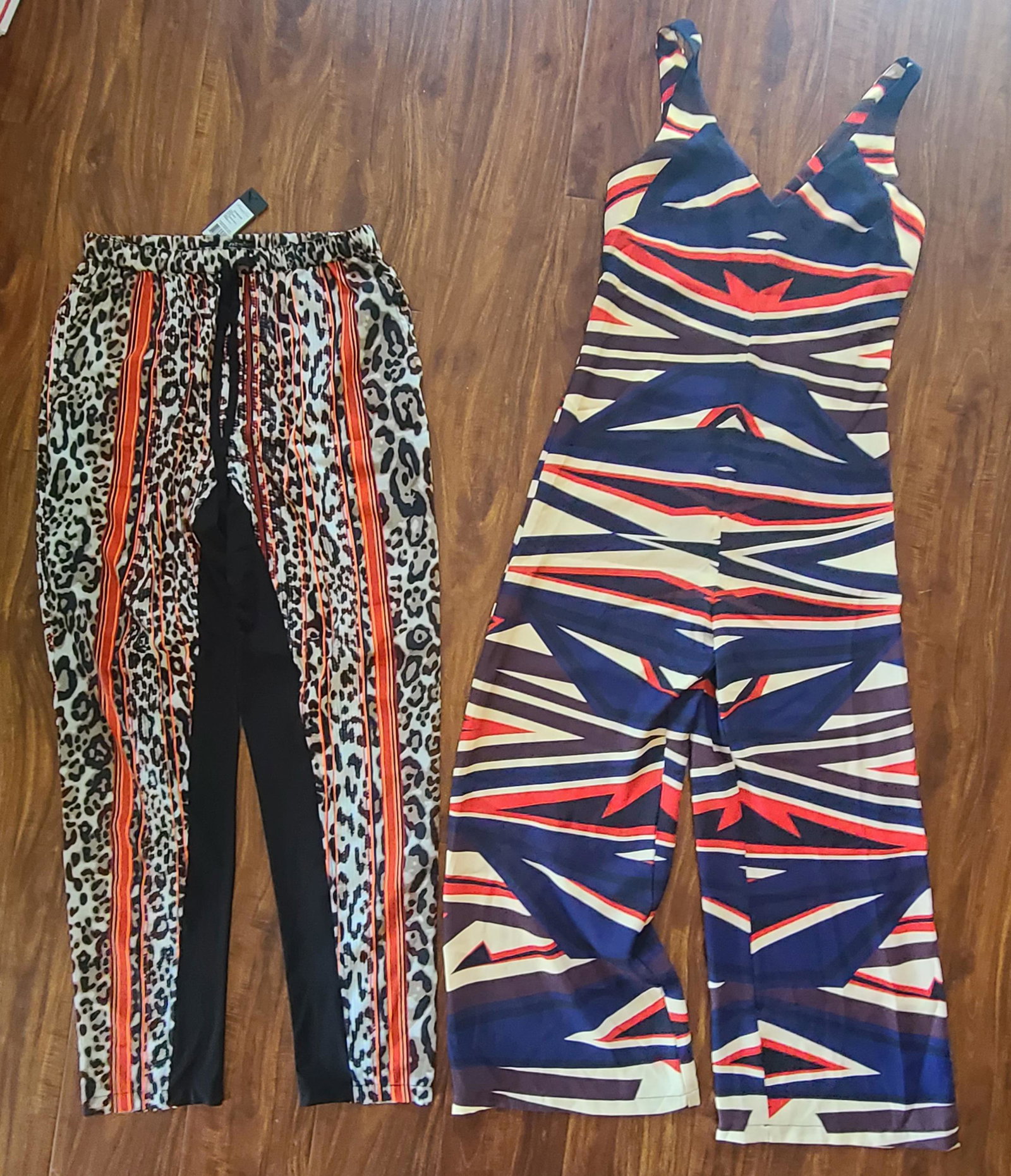 Clover Canyon Jumpsuit & Kenneth Cole Leopard Joggers XS: Clover Canyon Jumpsuit & Kenneth Cole Leopard Joggers XS