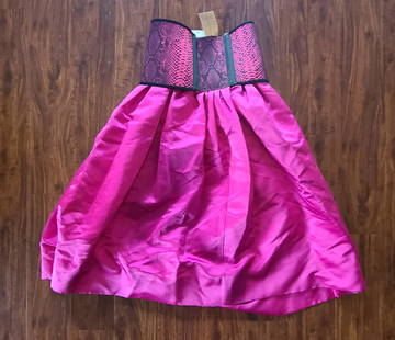 Christopher Kane Cinch Waist Skirt 14 NWT: Christopher Kane Cinch Waist Skirt 14 NWT