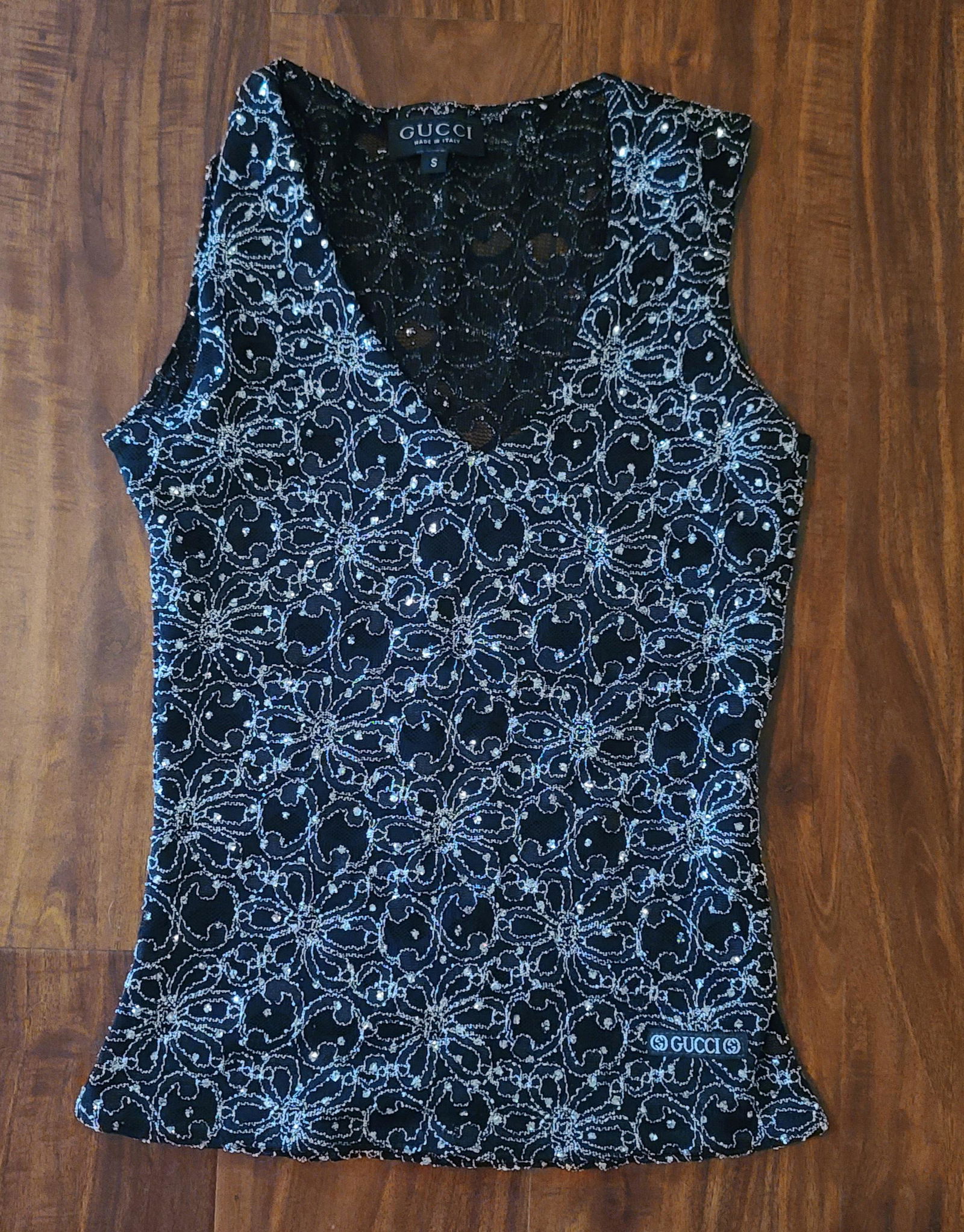 Gucci Size S Sleeveless Top: Gucci Size S Sleeveless Top