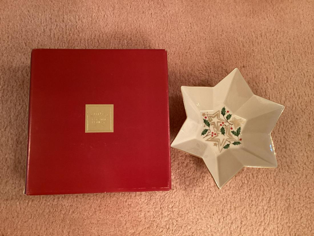 Lenox Brightest Star Bowl with box 11": Lenox Brightest Star Bowl with box 11"