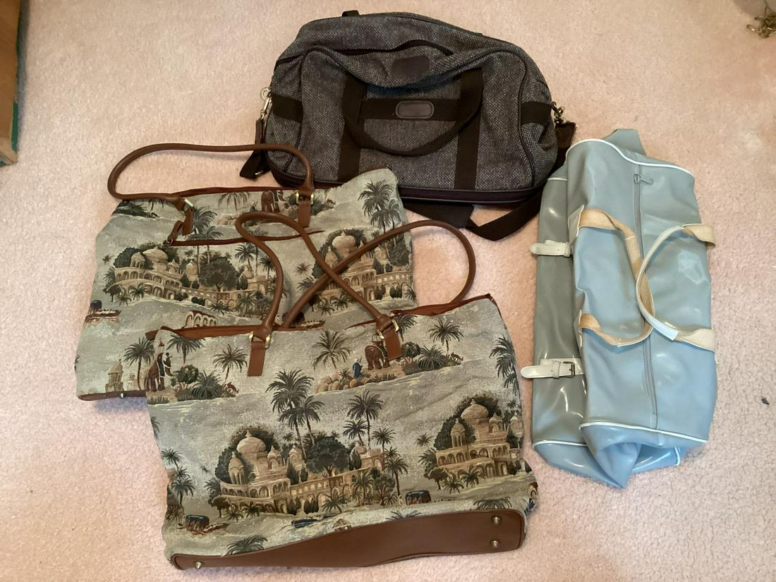 Vintage London Fog and other travel bags: Vintage London Fog and other travel bags