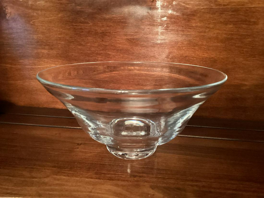 Signed Simon Pearce Bowl 9.5" (1 of 1)