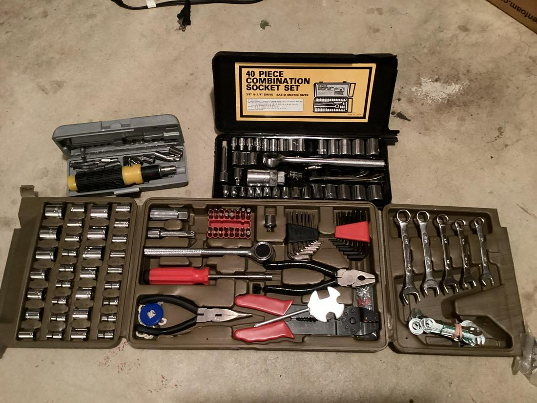 Lot of Socket Sets and other tools (1 of 1)