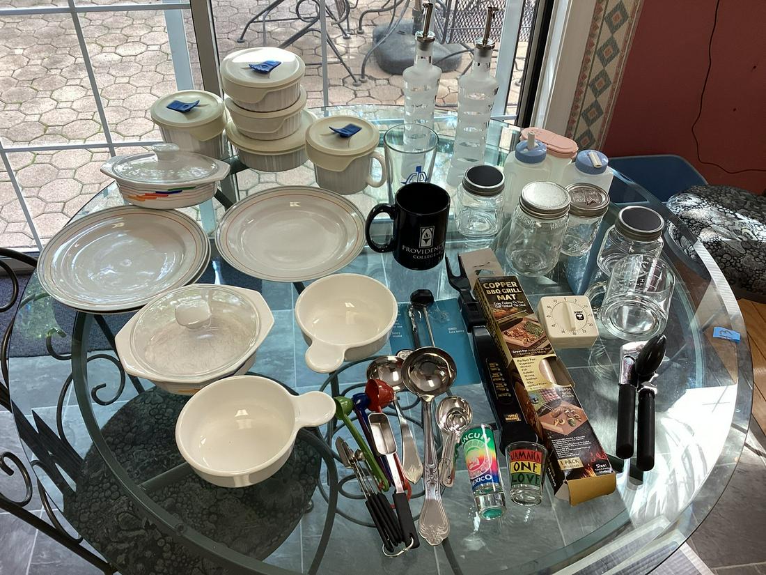 Large lot of Kitchen Items - Corningware, grilling items and more (1 of 1)