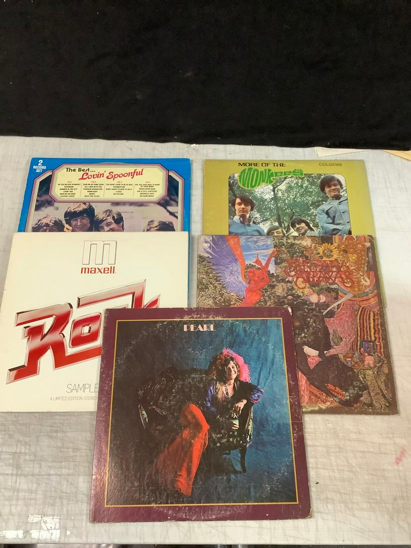 Lot of Vintage Records: The Monkees, Janis Joplin, and more... (1 of 1)