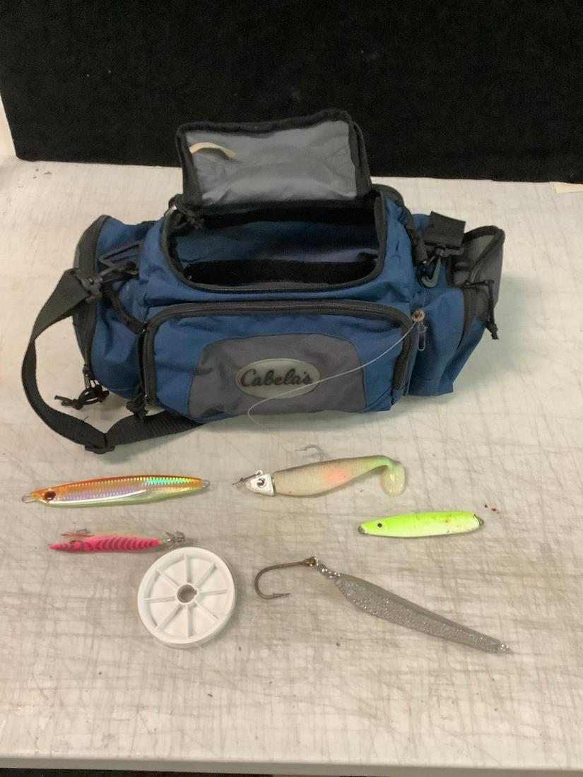 Cabela's bag with fishing lures (0014) on Jul 12, 2022 Emanon