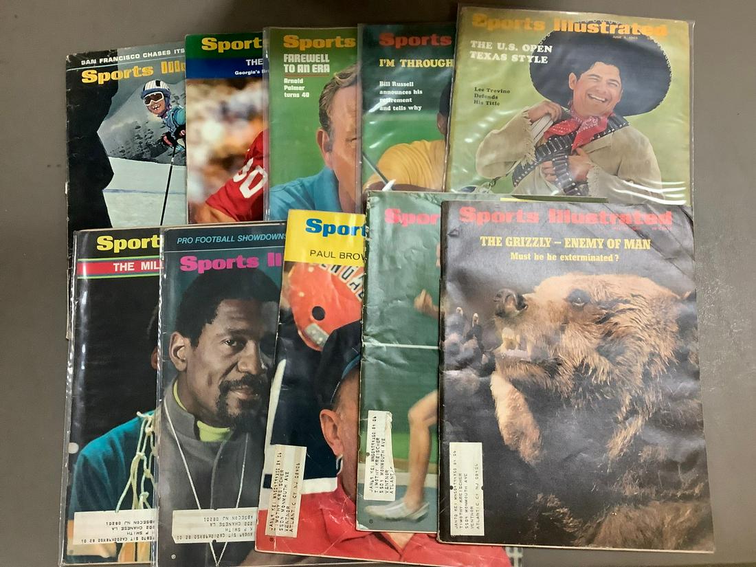 1968-1969 Sports Illustrated Magazines. (1 of 1)