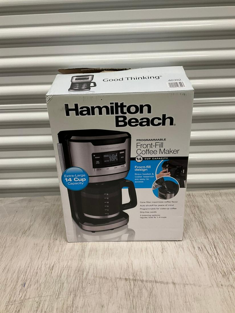 Hamilton Beach Front-Fill Coffee Maker in Box (1 of 1)