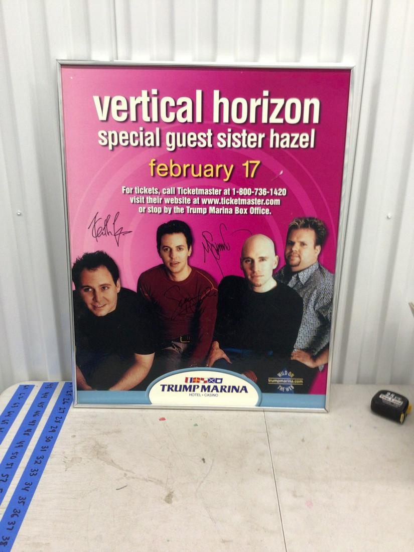 Signed Concert Photo Vertical Horizon and Sister Hazel (1 of 1)
