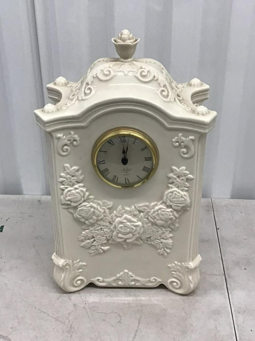 Lenox Porcelain Statement Mantle Clock (1 of 1)