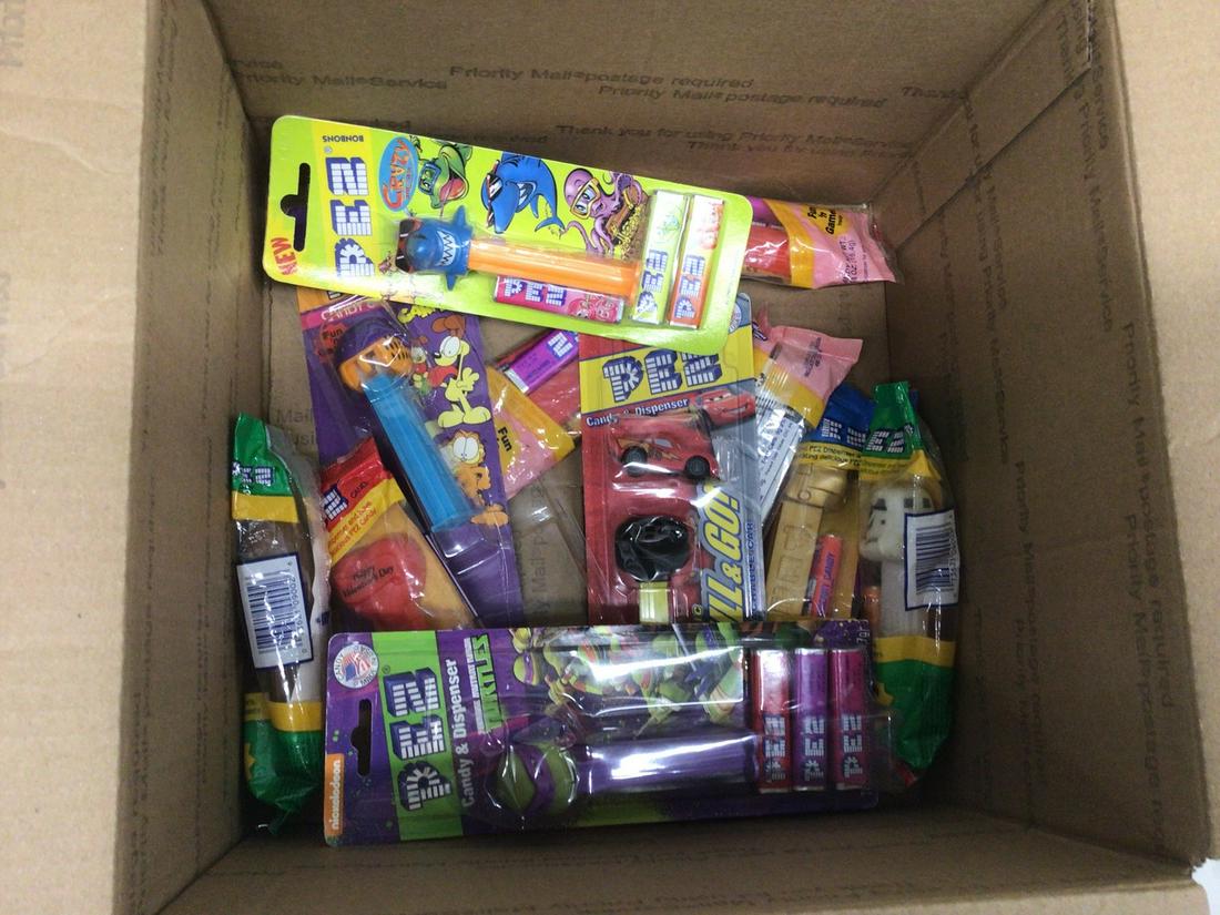 Assorted Pez Dispensers unopened: TMNT, Garfield, Star Wars, and more: Assorted Pez Dispensers unopened: TMNT, Garfield, Star Wars, and more