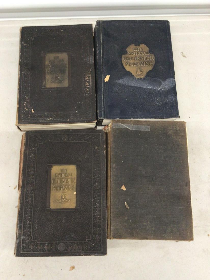 Early 1900s National Geographic Hardcover Magazines: Early 1900s National Geographic Hardcover Magazines