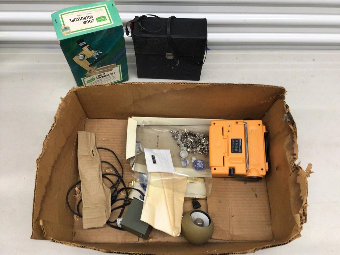 Sears Zoom Microsope, Grundig radio, and more (1 of 1)