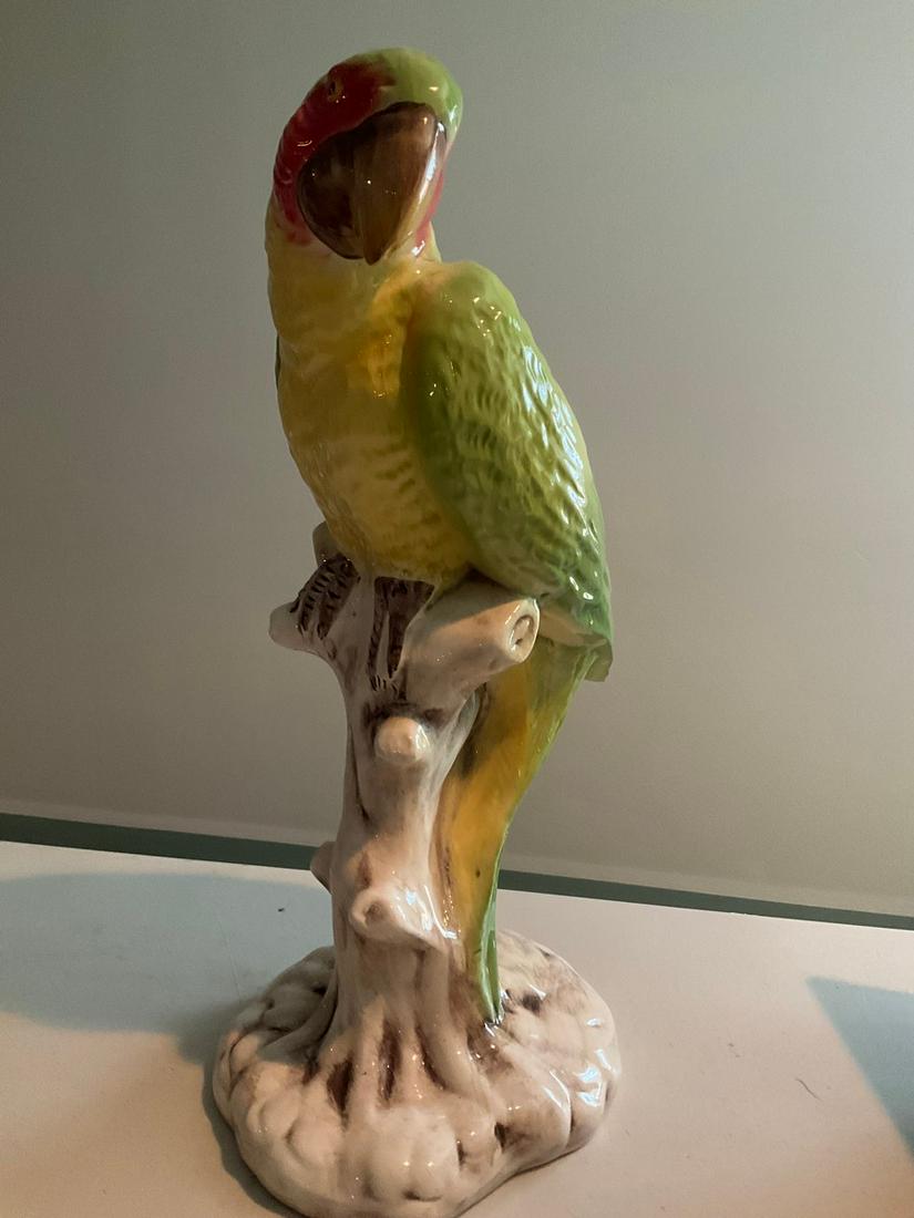 Gruppo Made in Italy Parrot Statue: 18"