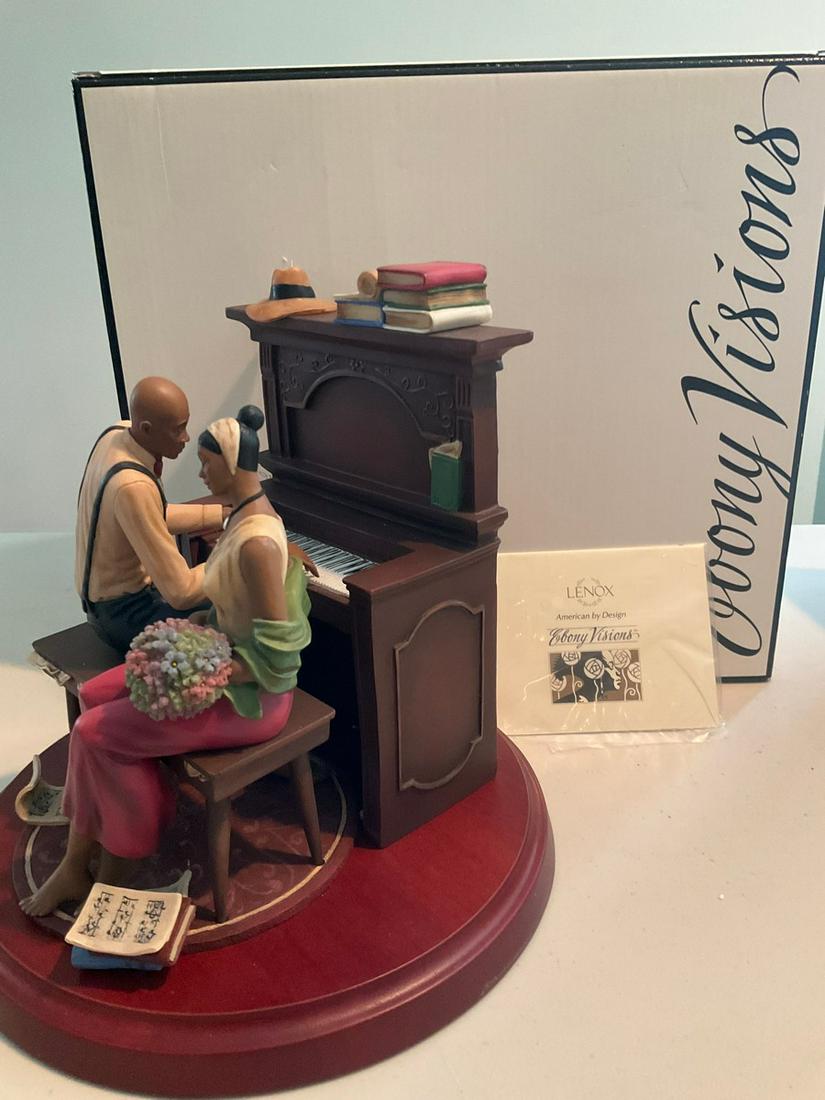 Lenox Ebony Visions 'Serendade' Statue (1 of 1)