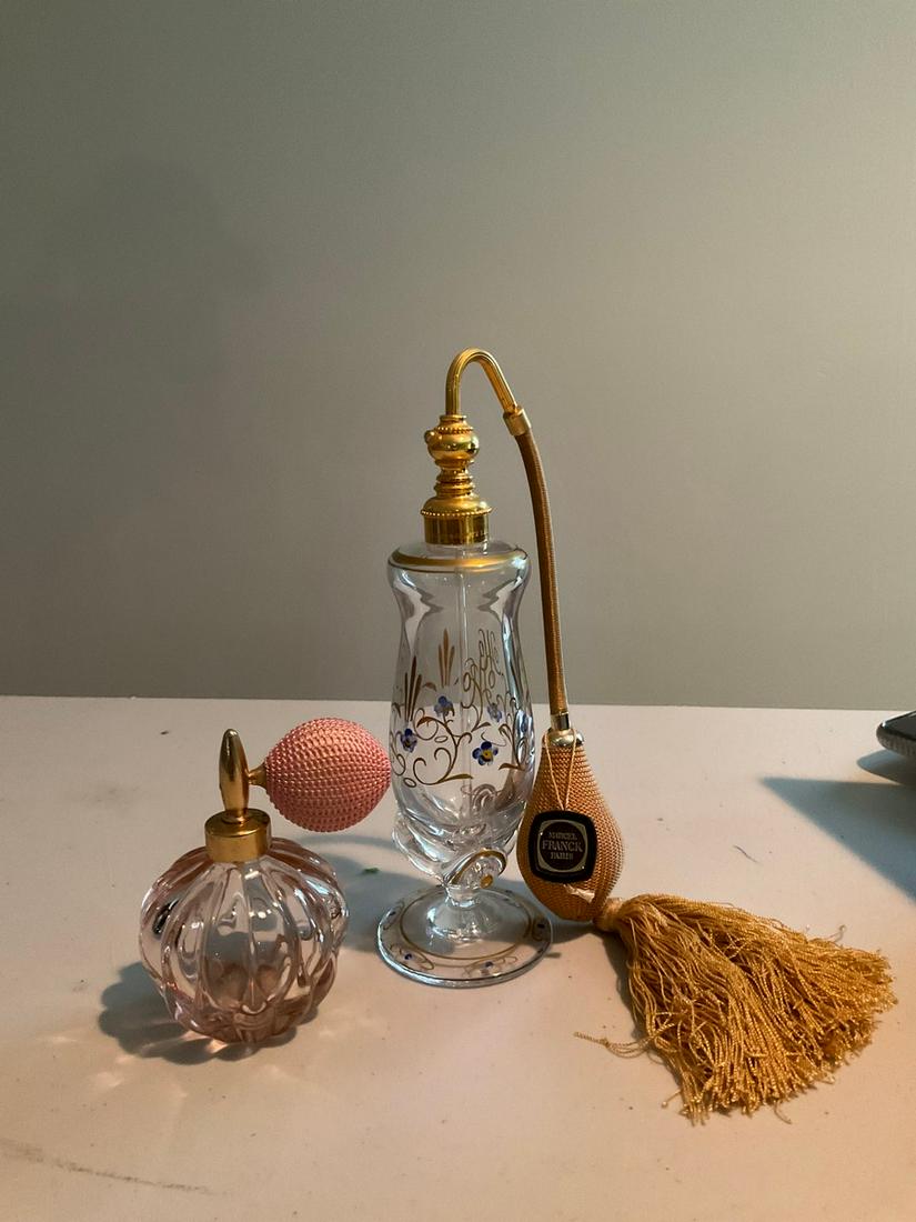 Marcel Frank Paris Collectible Decorative Atomizer and Perfume Bottle (1 of 1)