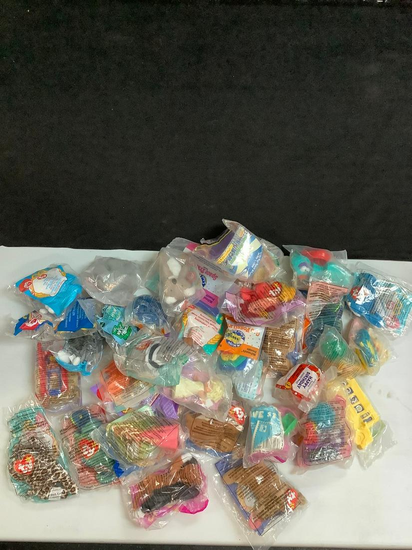 Large lot of Mcdonalds toys and beanie babies and more: Large lot of Mcdonalds toys and beanie babies and more