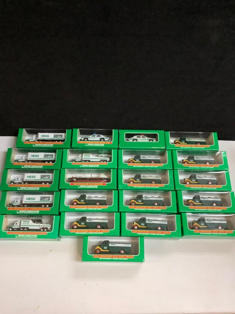Large lot of various Hess trucks (1 of 1)