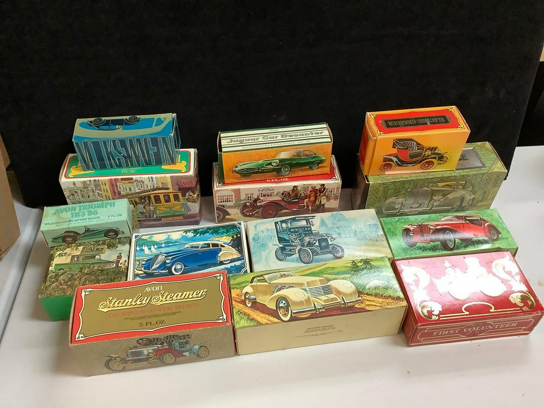 Large lot Avon including Rolls-Royce, Triumph, Jaguar and other cars (1 of 1)