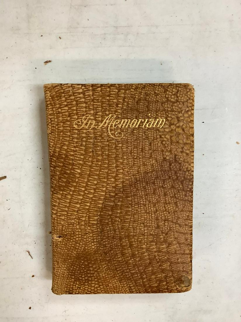 1902 "In Memoriam" by Alfred Lord Tennyson: 1902 "In Memoriam" by Alfred Lord Tennyson