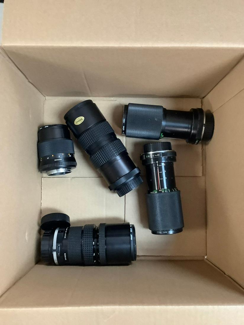 Lot of Camera Lenses (1 of 1)