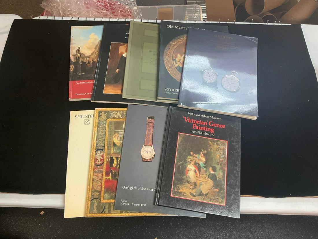 Lot of books: Sotheby's, Christie's, and more (1 of 1)