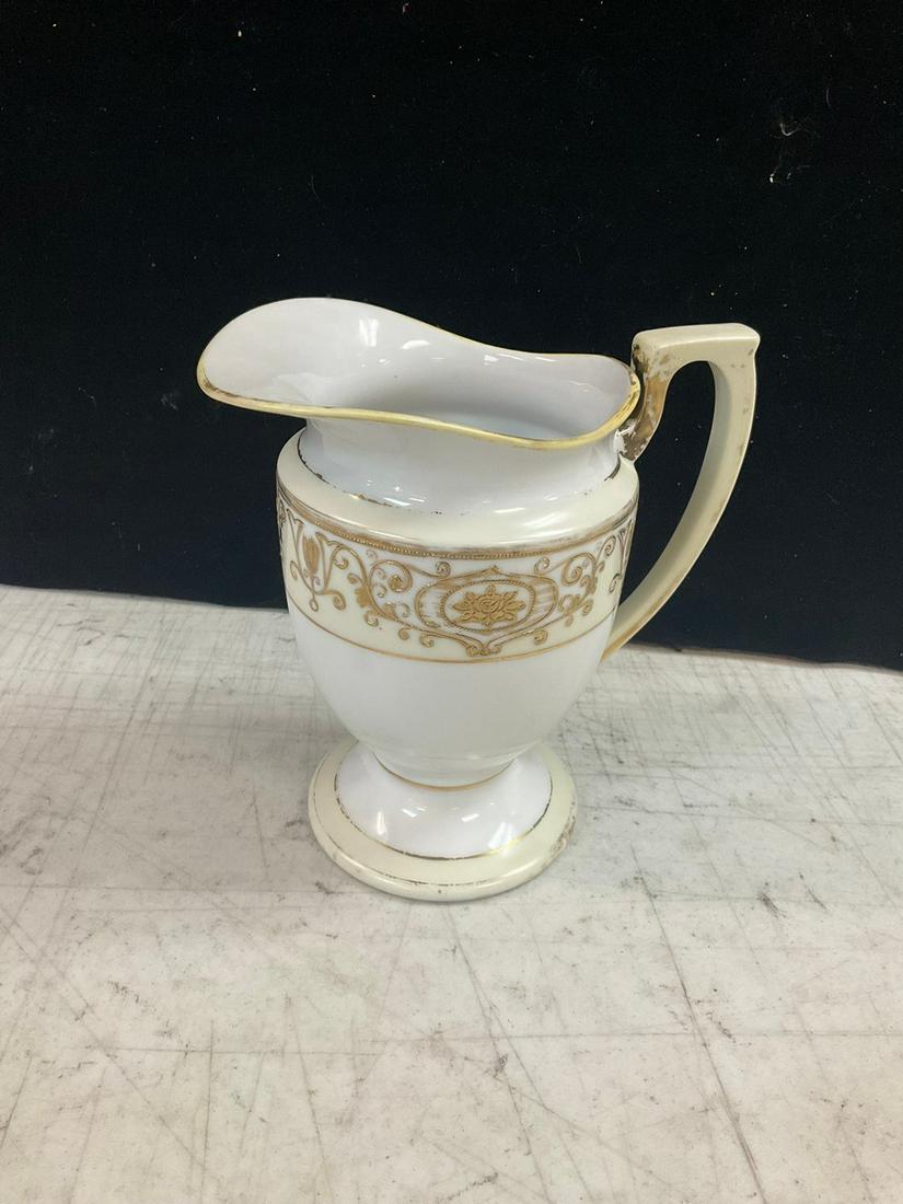Noritake handpainted pourer 7 inches tall: Noritake handpainted pourer 7 inches tall