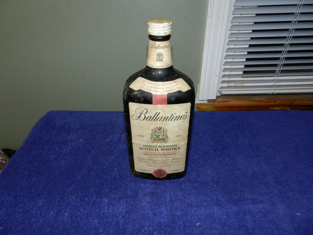 Vintage Bottle Ballantine's Scotch Whiskey 1.75 Liters (1 of 1)