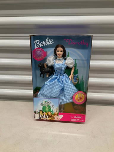 The Wizard Of Oz Barbie As Dorothy Doll In Box
