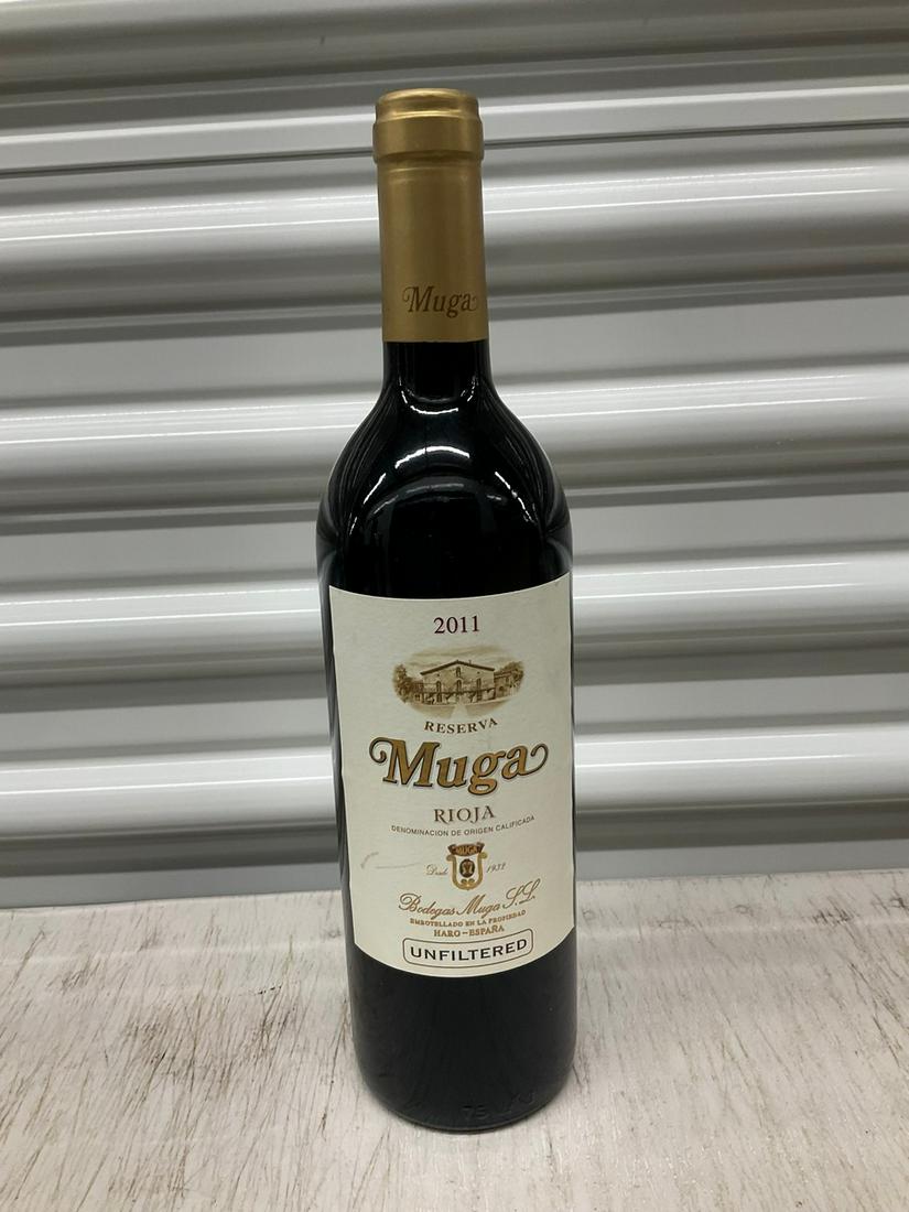 Muga Unfiltered Reserva Rioja 2011 made in Spain 0024650 (1 of 1)