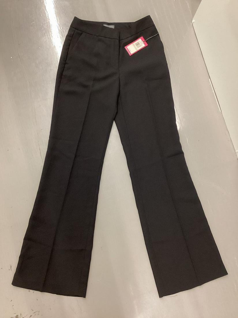 New With Tags Vince Camuto Essentials Black Pants Size 0: New With Tags Vince Camuto Essentials Black Pants Size 0