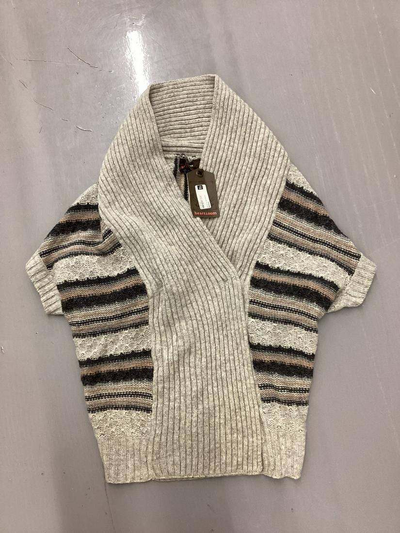 New With Tags Heartloom 70% Lambswool Snap Front Sweater Size S: New With Tags Heartloom 70% Lambswool Snap Front Sweater Size S