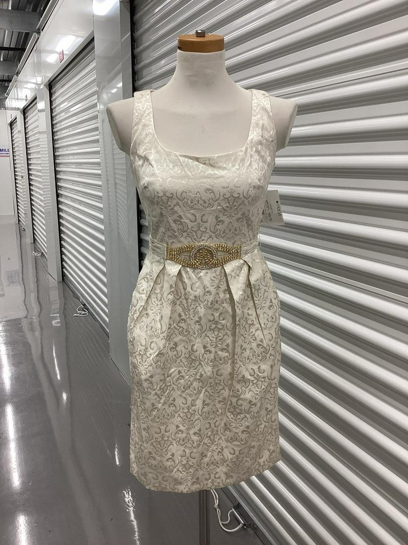 Betsy Adam Belted Dress with Side Pockets Size 4: Betsy Adam Belted Dress with Side Pockets Size 4