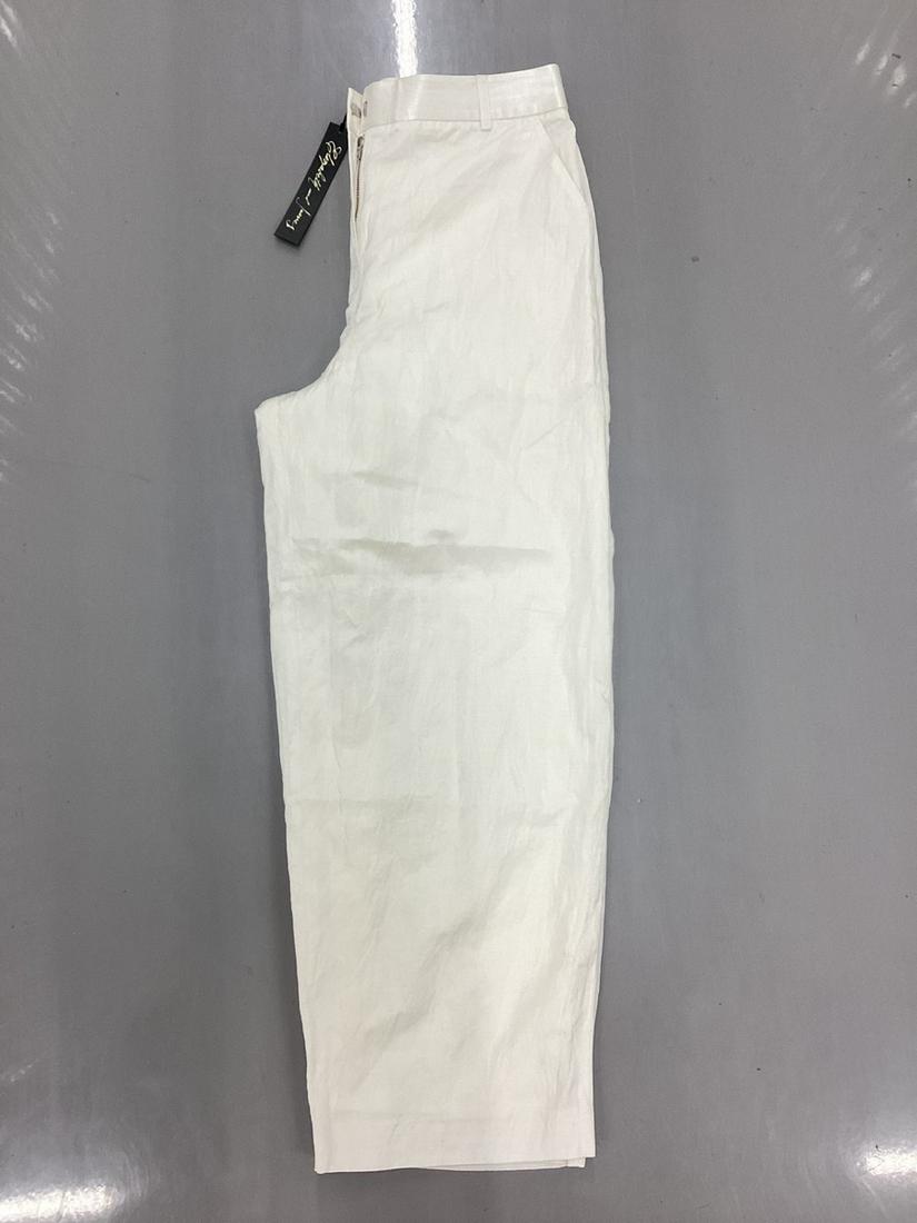New With Tags Elizabeth and James Rumpled Ron Trouser Ivory Size 2: New With Tags Elizabeth and James Rumpled Ron Trouser Ivory Size 2