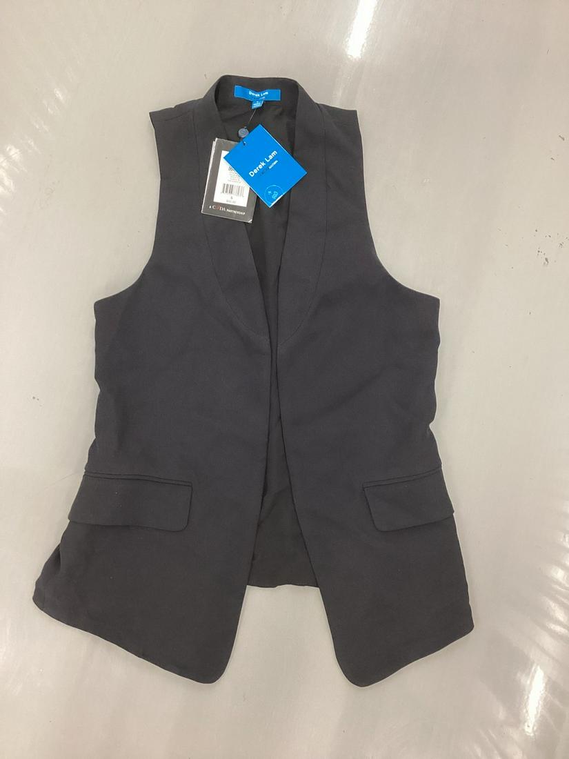 New With Tags Derek Lam Open Front Vest Size S: New With Tags Derek Lam Open Front Vest Size S