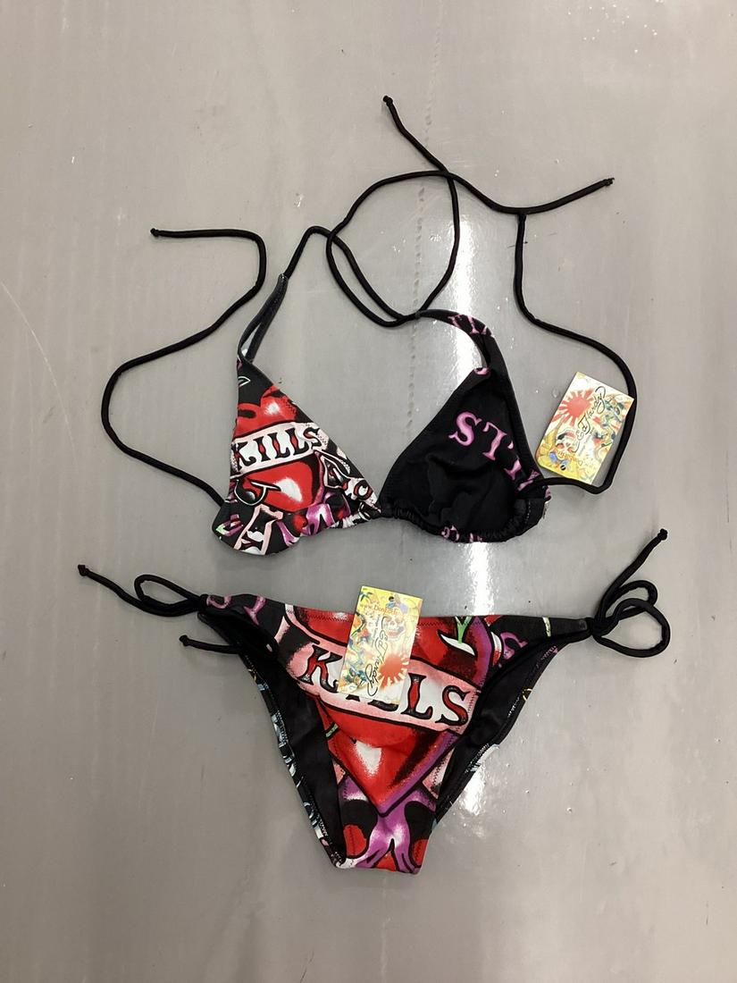 New With Tags Ed Hardy Bikini Size M: New With Tags Ed Hardy Bikini Size M