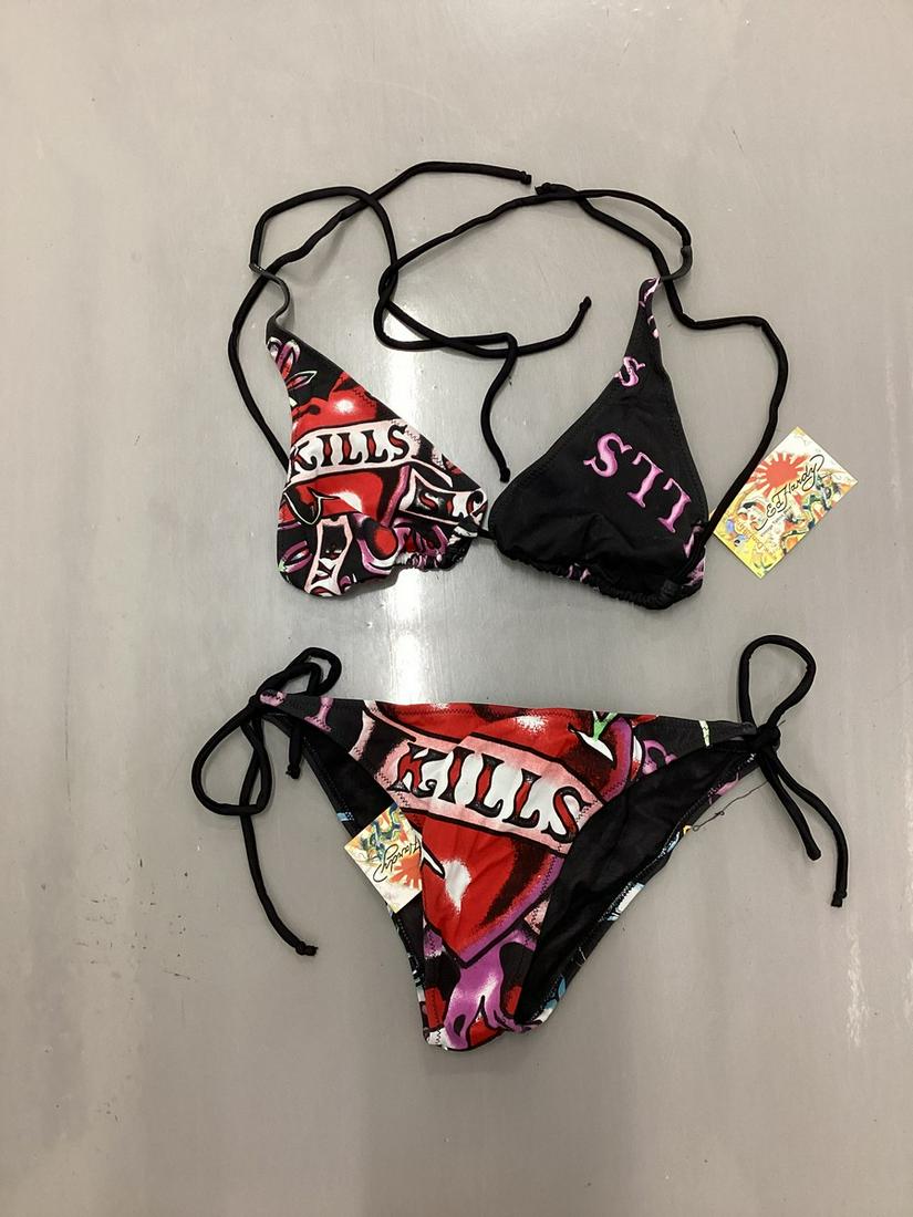 New With Tags Ed Hardy Bikini Size M: New With Tags Ed Hardy Bikini Size M