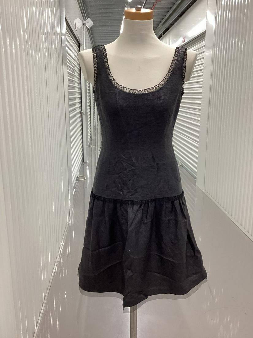 Douglas Hannant Lace & Toule accent Dress Size 2: Douglas Hannant Lace & Toule accent Dress Size 2